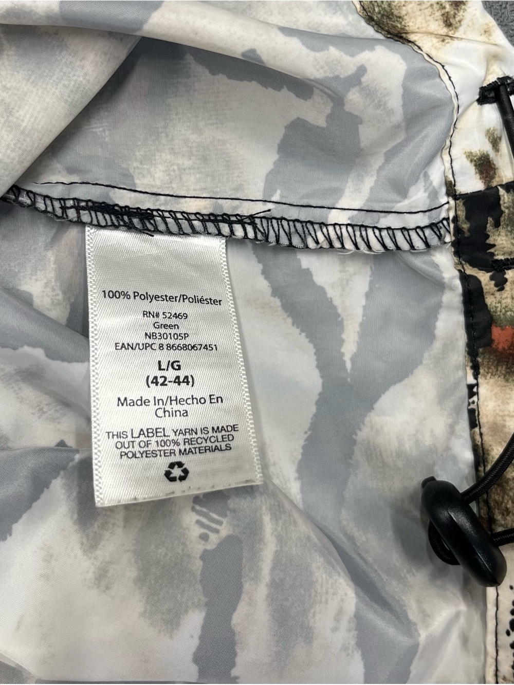 No boundaries windbreaker size large - Picture 6 of 8